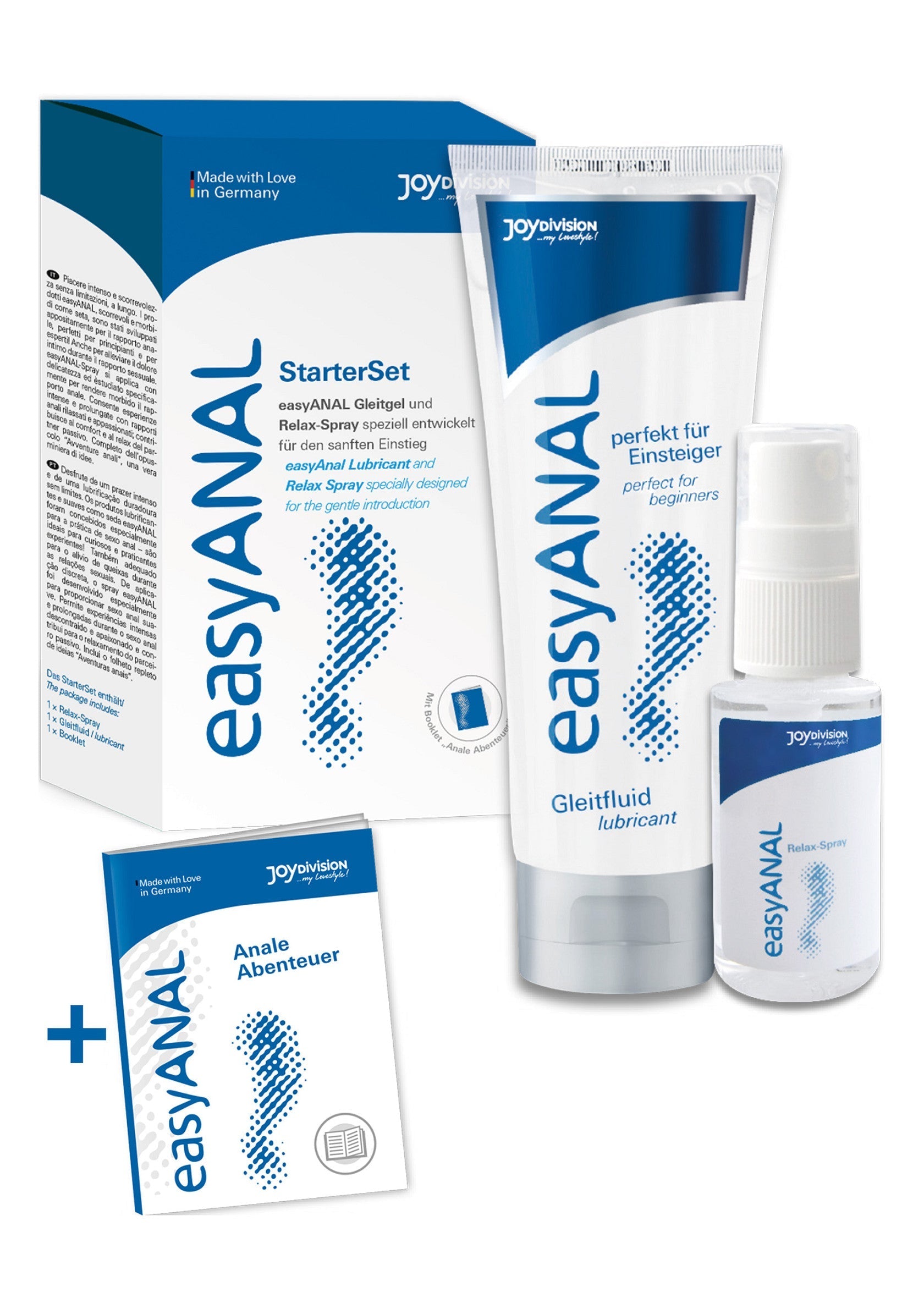 Easy Anal Bundle Lube & Spray
