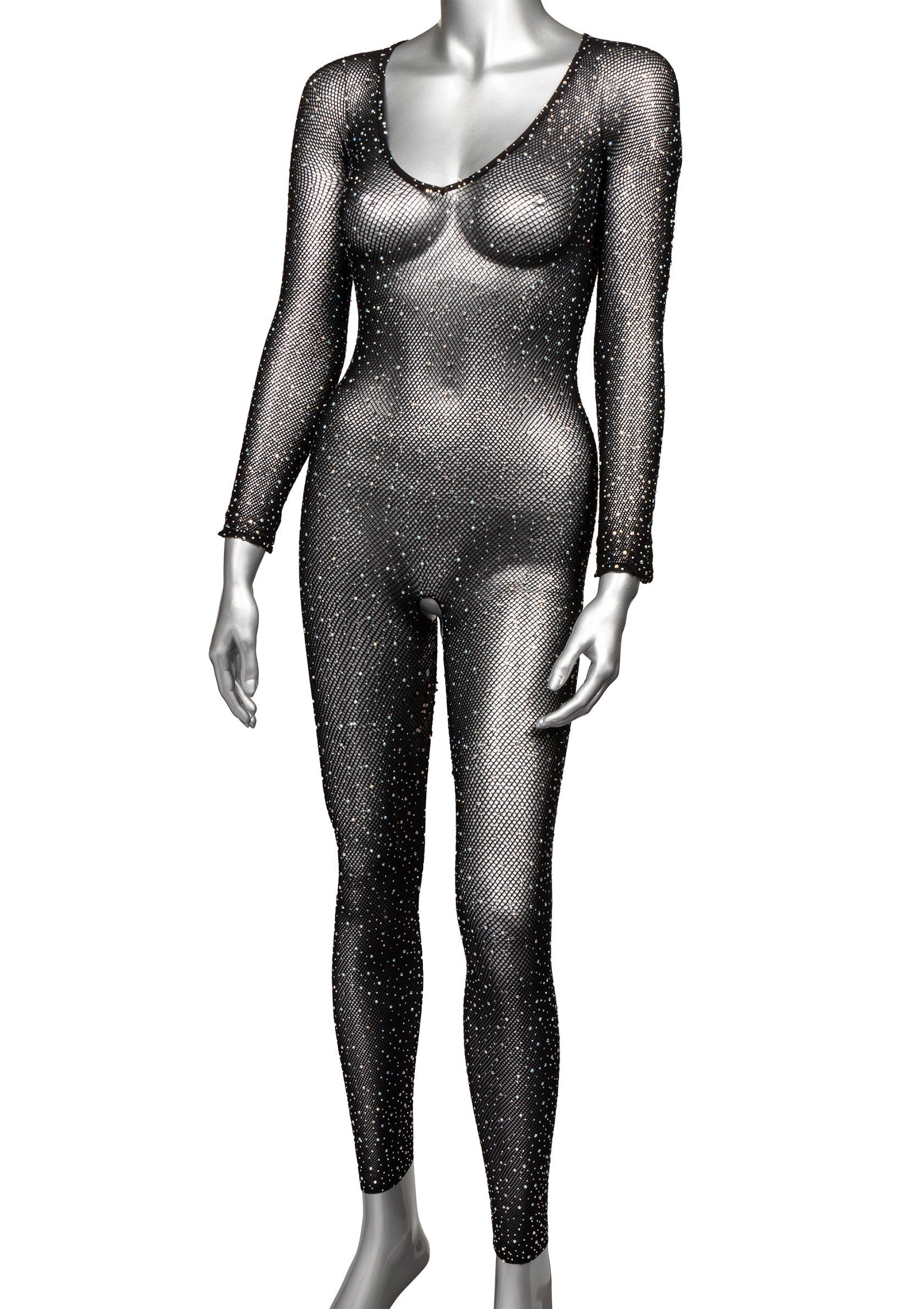 Crotchless Bodystocking Plus