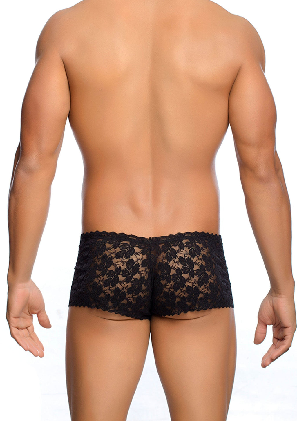 Rose Lace Boy Short