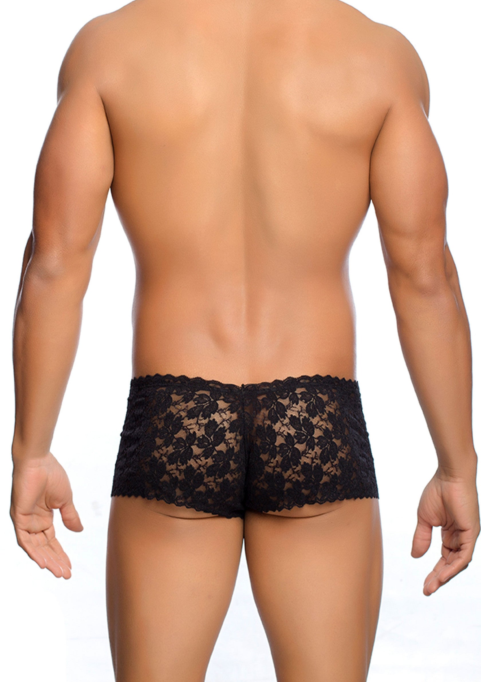 Rose Lace Boy Short