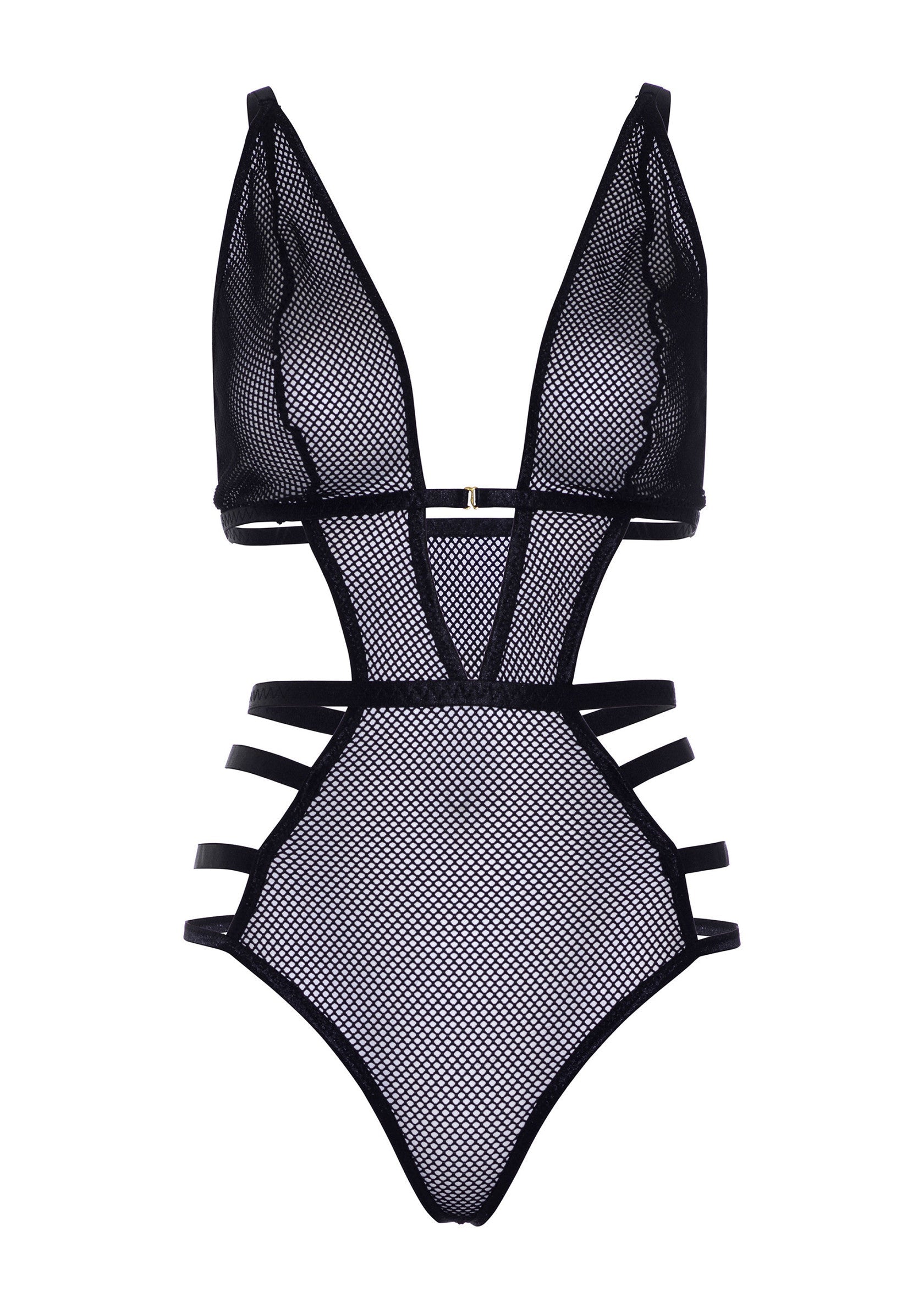 Strappy Teddy With Adjustable Straps
